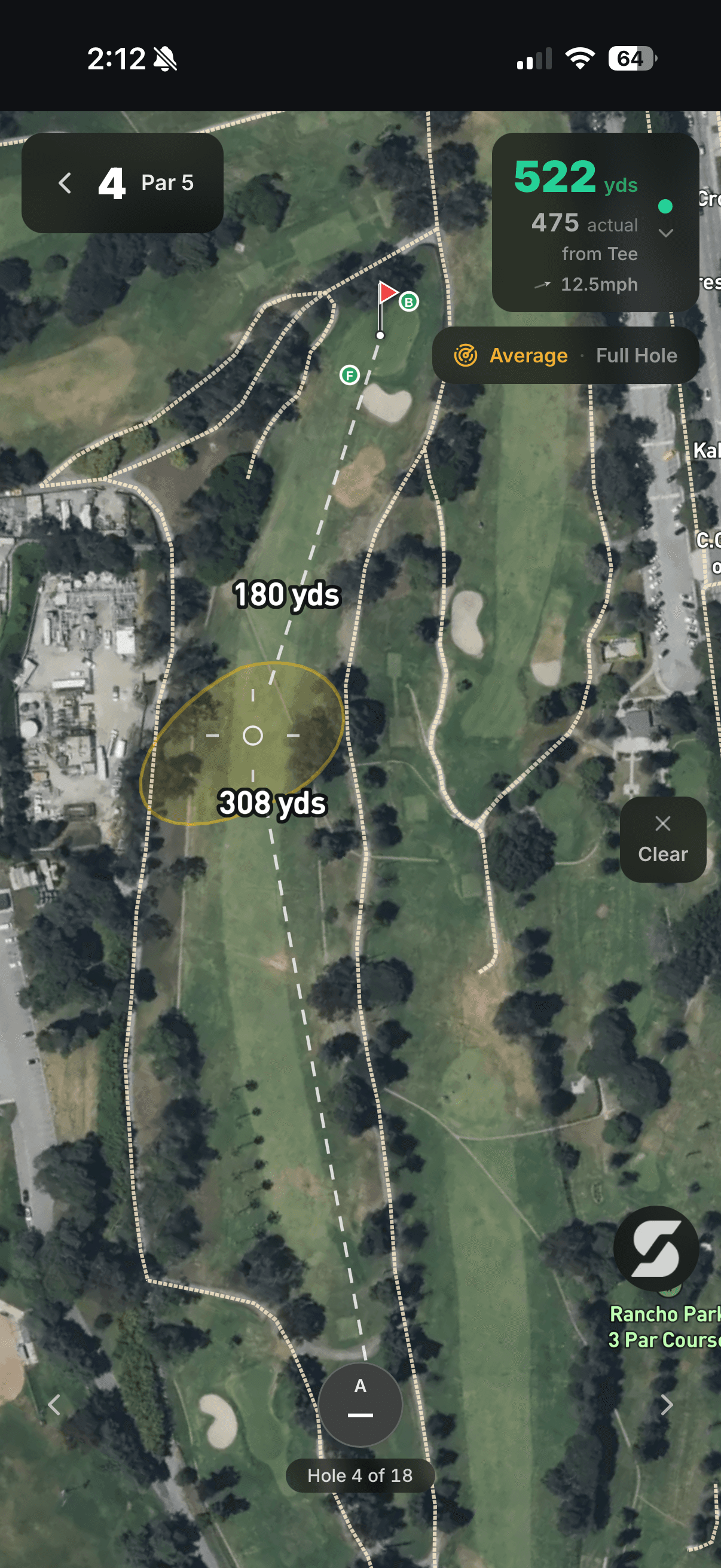 GPS full hole view